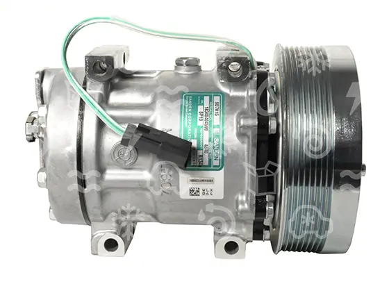 kompresor SANDEN 7H15, řemenice 152 mm - PV8, 24V, OEM 183-5106